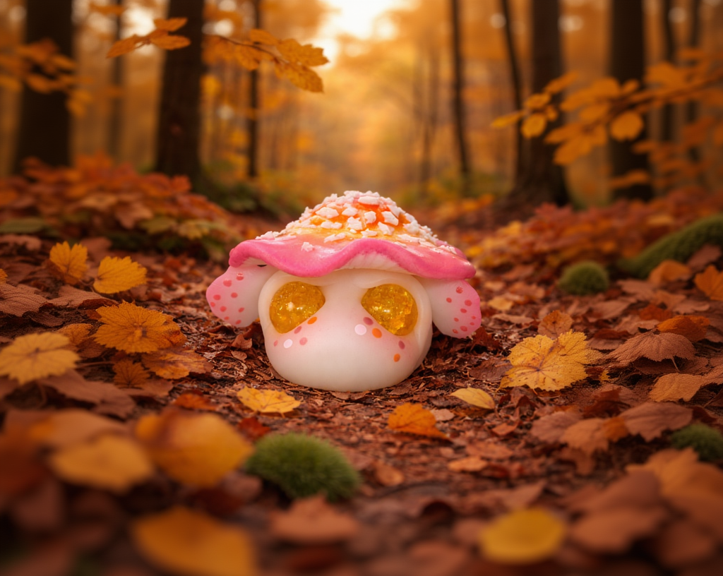Sparkle - Créature Champignon Artisanale