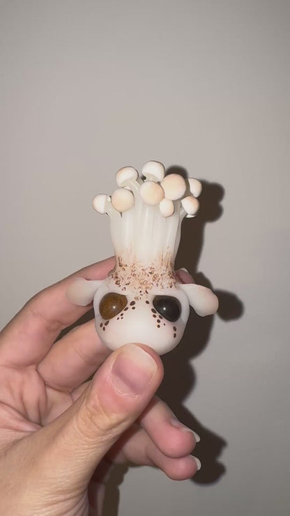 Noki - Handmade Mushroom Creature